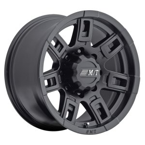 Dodge 3/4 & 1-ton pickups Wheel Center Cap - Mickey Thompson - Sidebiter II - Satin Black